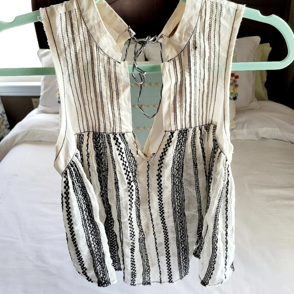 Free People Boho Top - Picture 7 of 10